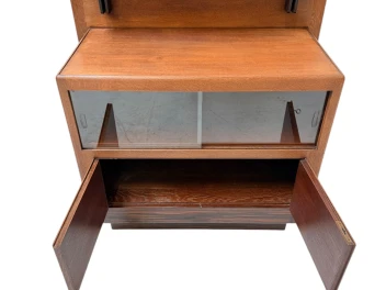 Modernist Art Deco Cabinet by Anton Lucas for N.V. Meubelkunst Leiden, 1920s